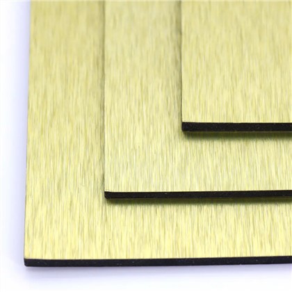 Panell d'Alucobond raspallat de nou disseny