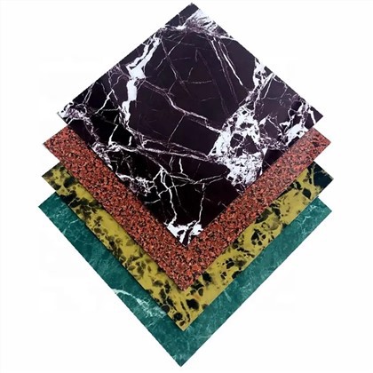 Panell compost d'alumini de disseny de marbre de nucli ininterromput